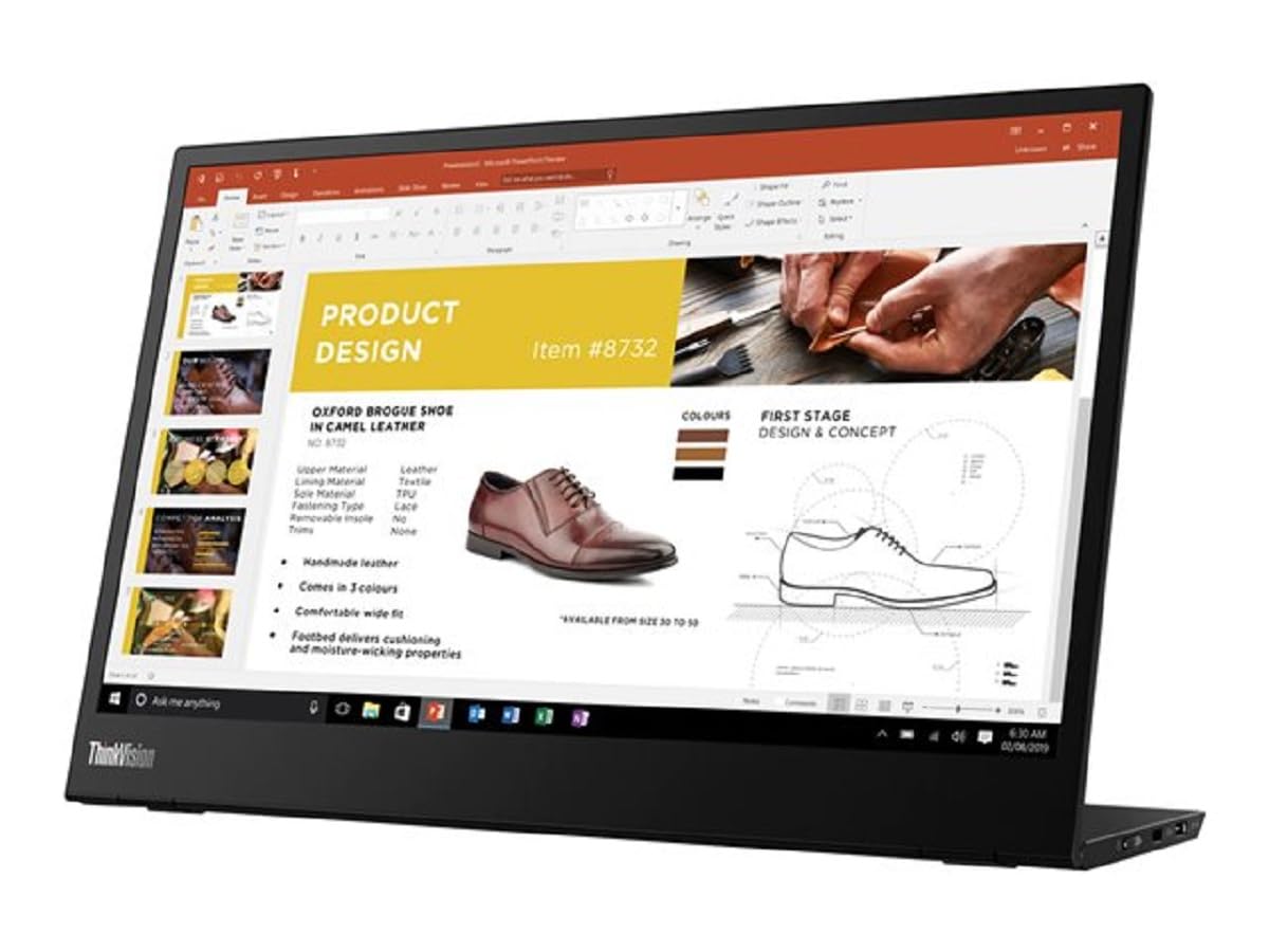 Lenovo ThinkVision M14 モニター　保証25年11月 Lenovo ThinkVision M14 - Monitor de 14
